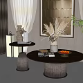Qui Feng Zi Mu Tea Table 3d model