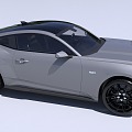 Car sports car Ford Mustang Sedan Mustang GT Car 3d model