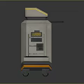 modern copier black and white copier color copier sharp copier 3d model