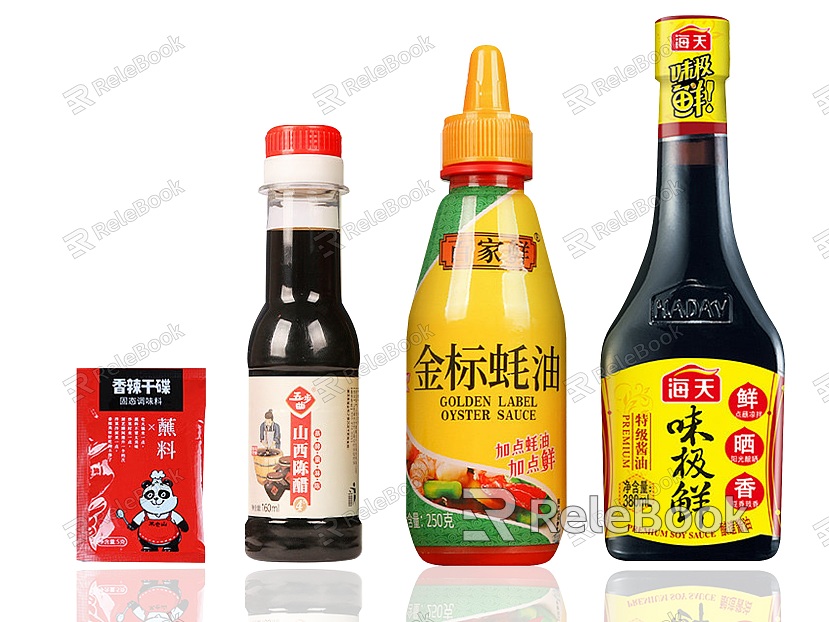 Seasoning combination seasoning bottle old soy sauce oyster sauce mature vinegar sesame oil seasoning kitchen supplies soy sauce sesame oil model