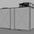 Industrial Equipment Featuring Modular Structure Multiple Cabinets Control Panel And Ventilation Grilles