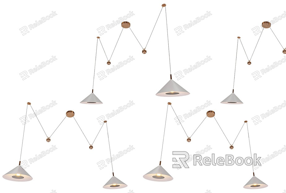 Modern Minimalist Creative Multi-head Chandelier Spider Head Chandelier Creative Personality Bar Chandelier Art Minimalist Chandelier Folding Long Line Chandelier model