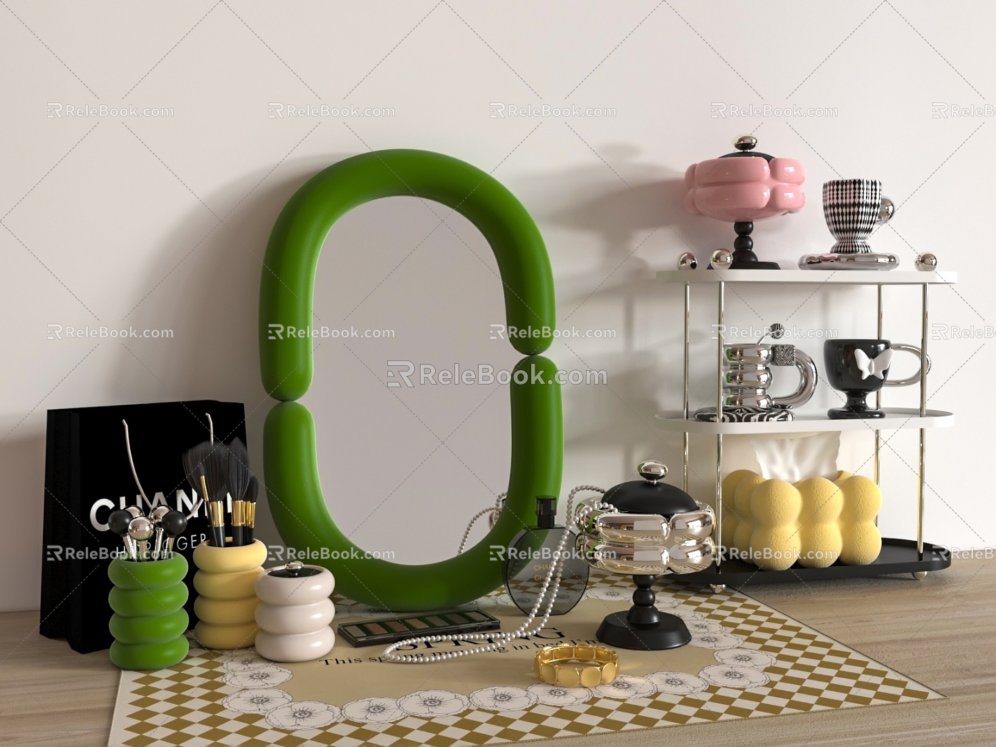 Mirror Jewelry Cup 3d model