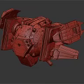 Modern Robot Warrior Robocop 3d model
