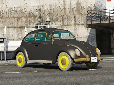 Hyundai Volkswagen Beetle 3d model