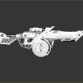 Modern Sci-Fi Weapon Laser Weapon Laser Gun Future Weapon 3d model