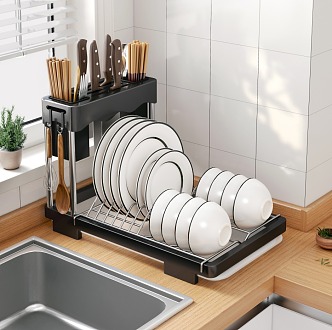 dish rack 3d model