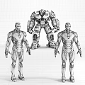 Iron Man-Mark85 3d model