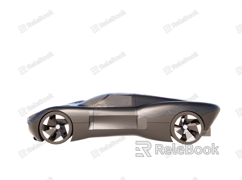 Modern Concept Super sports car model