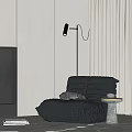 Modern Lazy Sofa 3d model