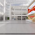 Modern Hospital Outpatient Clinic With Spacious Interior
