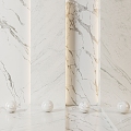 white marble stone new chinese style marble 3d model