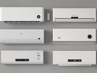 Air conditioning hanging type air conditioning 3d model