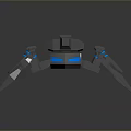 Robot Spider Robot Mecha Spider Science Fiction Spider Mechanical Spider Battery Spider Tower Defense 3d model