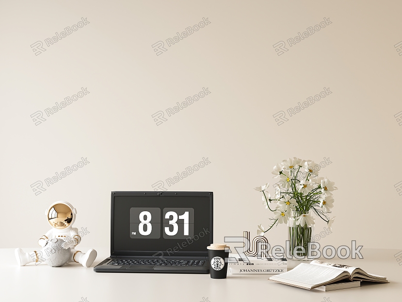 Modern Laptop Accessories Ornaments Combination Vase model