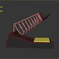 Durable Hardware Tool With Black Base Yellow Block And Metal Spring Structure