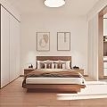 Modern Living and Dining Room Interior With Sofa Coffee Table Rug Pendant Lights And Plant
