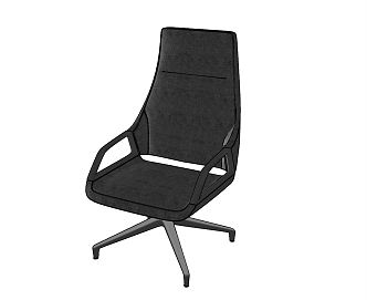 Modern office chair 3d model