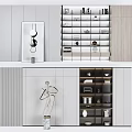 Modern Bookcase Bookshelf 3d model