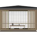 New Chinese Style Pavilion 3d model