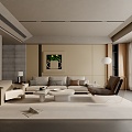 Living room 3d model