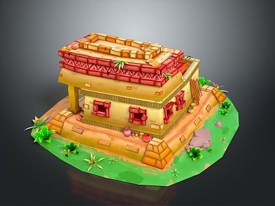 cartoon wooden house cartoon wooden house cartoon wooden house cartoon wooden house cartoon forest wooden house 3d model