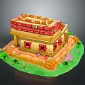 cartoon wooden house cartoon wooden house cartoon wooden house cartoon wooden house cartoon forest wooden house 3d model