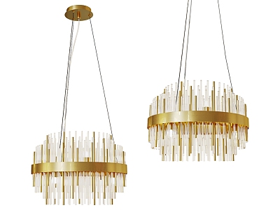 American chandelier 3d model