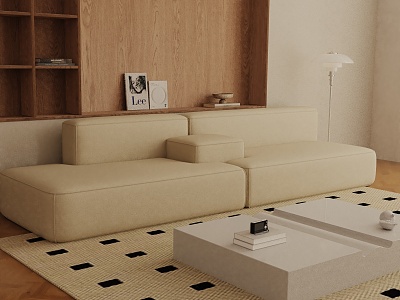 Three-seat sofa model