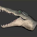 Crocodile Alligator Nile Crocodile carnivore reptile cold-blooded animal reptile reptile 3d model