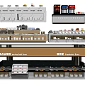 Buffet Station Featuring Hot Food Area Cold Dish Section And Various Dishes
