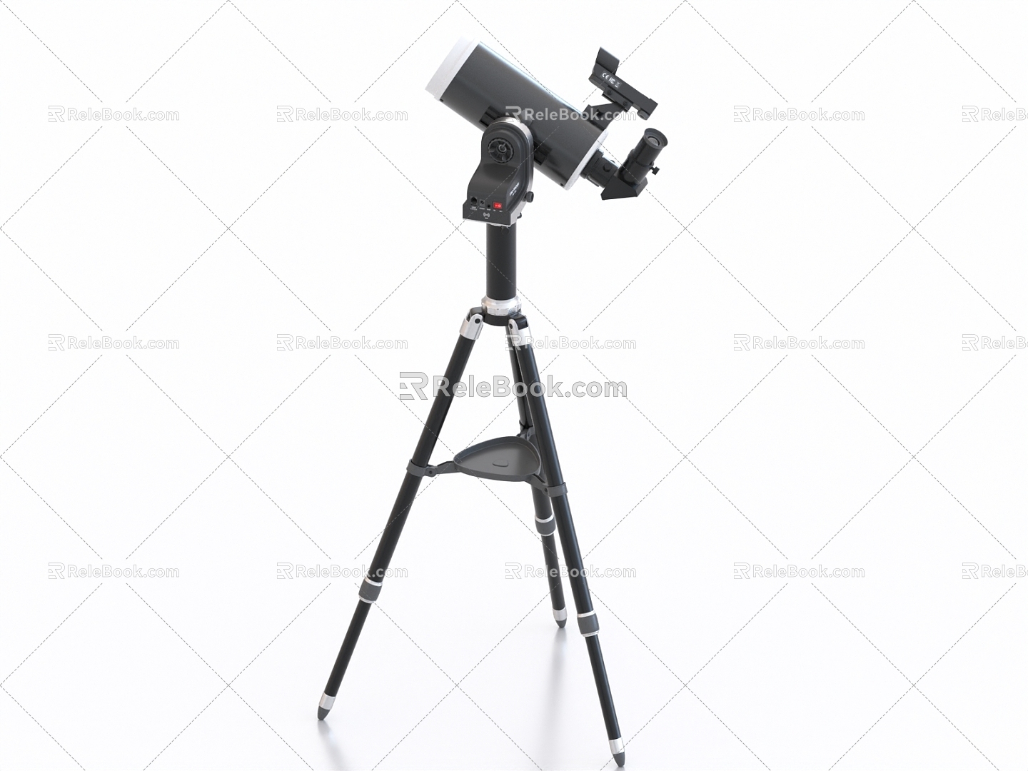 telescope tripod astronomical telescope 3d model