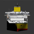 Torpoint Ferry Ship With Vibrant Color Layers And Company Name
