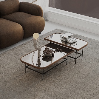 Modern coffee table 3d model