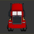 Truck Big Truck Big Transporter Big Transporter 3d model