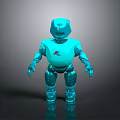 Industrial Robot Single Wheel Robot Double Wheel Robot Robot Robot Assistant Small Robot 3d model