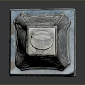 Architectural Stone Column Capital With Carved Details And Multi Tiered Base