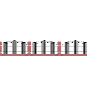 Railing Guardrail 3d model