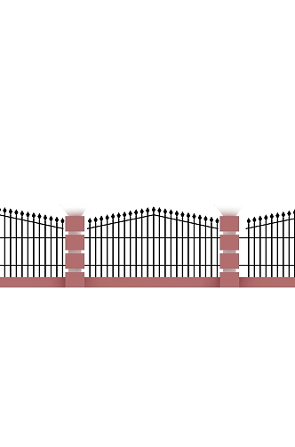 Railing Guardrail 3d model