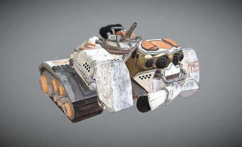 Modern Spider Tank 3d model