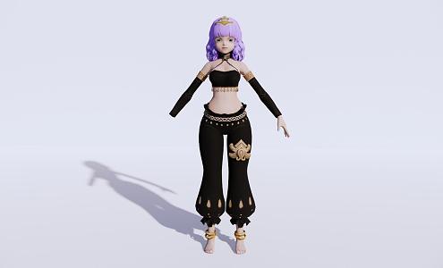 Characters 3d model