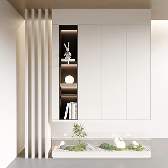 Modern Entrance 3d model