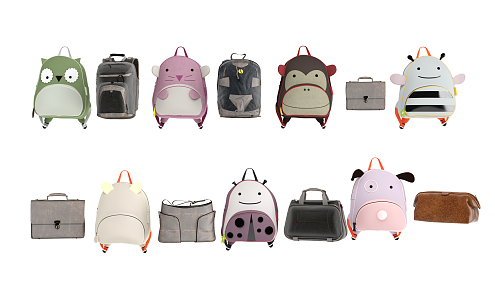 Modern Backpack 3d model