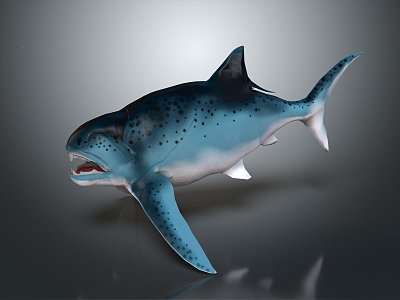 modern fish freshwater fish marine fish animal 3d model