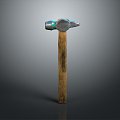 Hammer Warhammer Cartoon Hammer Magic Hammer Thor's Hammer Ancient Weapons Cold Weapons Medieval Items 3d model