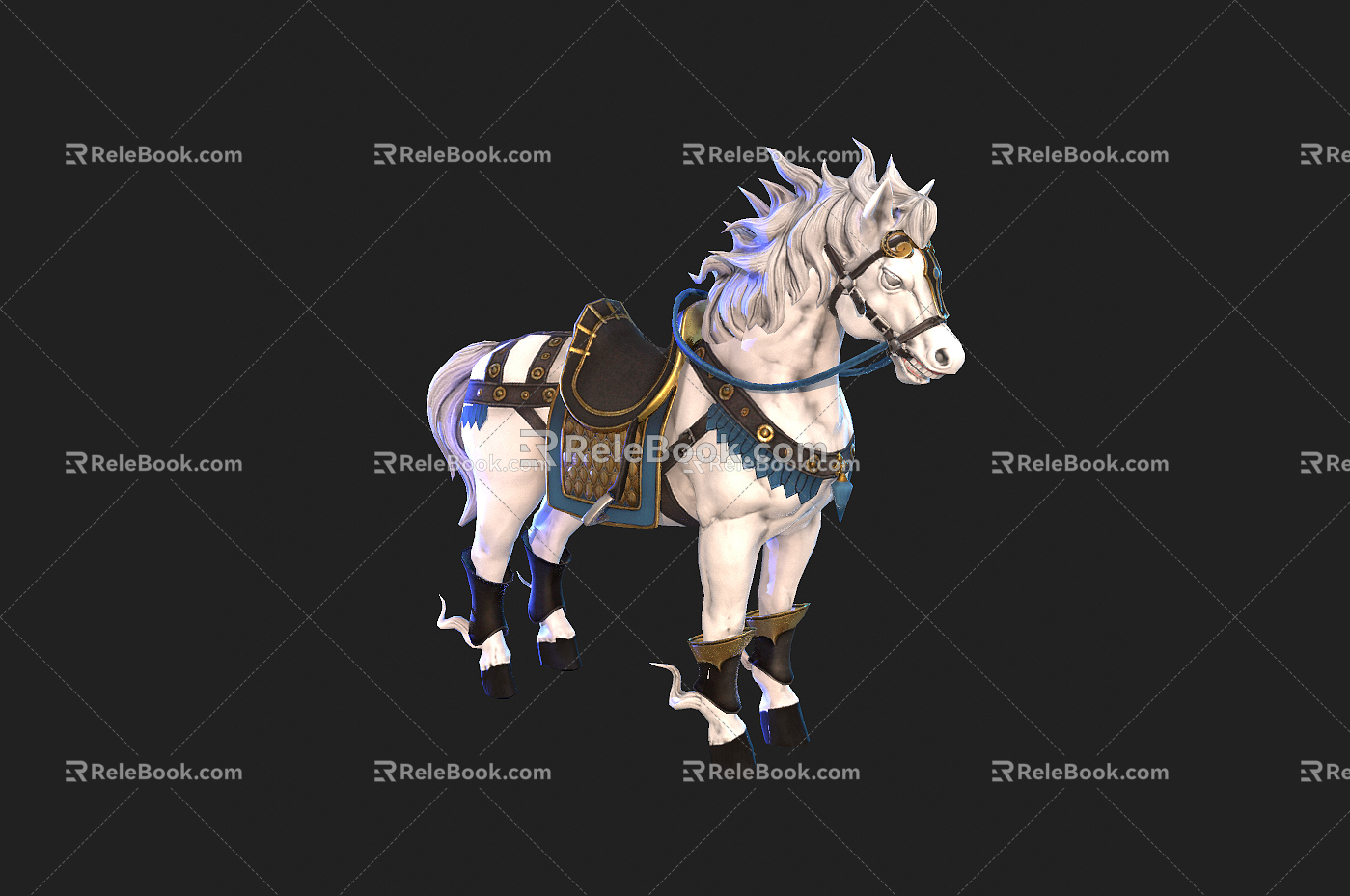 The Modern Horse 3d model