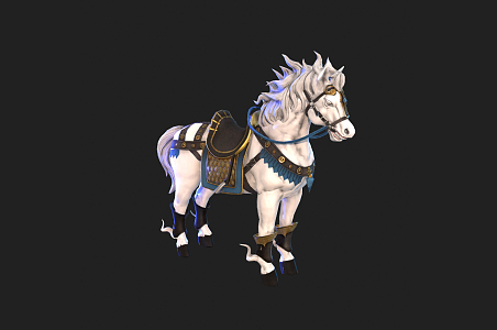 The Modern Horse 3d model