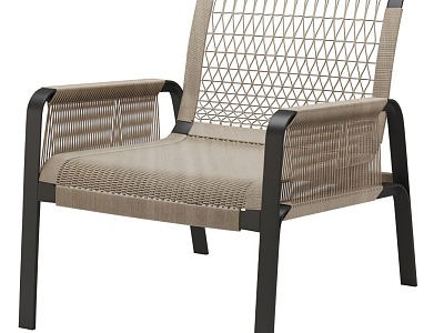 Nordic Rattan Chair model