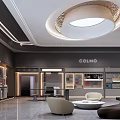 Modern store air conditioning store 3d model