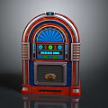 Coin Jukebox Coin-operated Jukebox Game Machine Large Game Machine Coin-operated Game Machine Arcade Machine 3d model